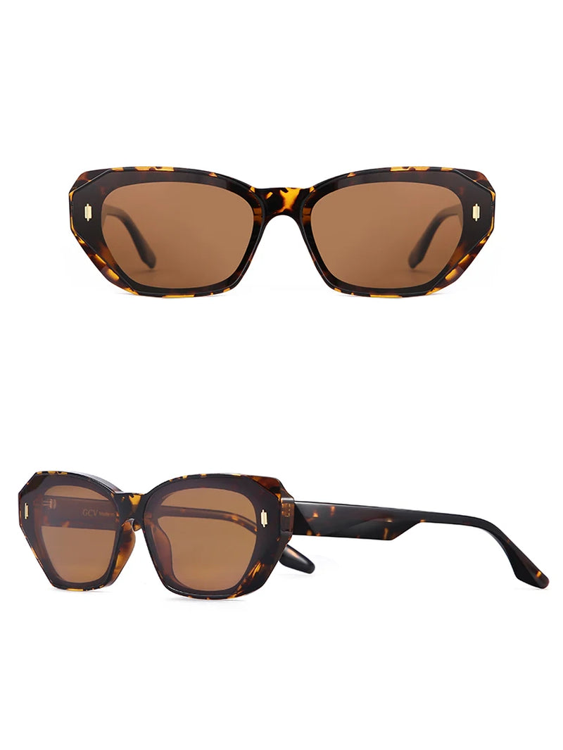 Brand Acetate Cat Eye Polarized Sunglasses Women Fashion Outdoors Eyewear Uv400 Ultraviolet-Proof Quality of Luxury Goods